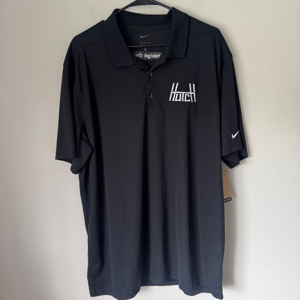 Nike Dri-FIT Detroit Lions Rivalries Victory Polo Black Aidan Hutchinson NWT XXL
